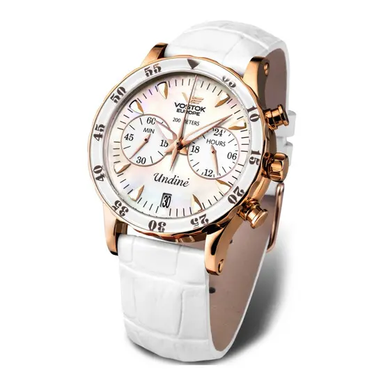 Dámské hodinky Vostok Europe Undine VK64-515B528, Verze: bílá3 