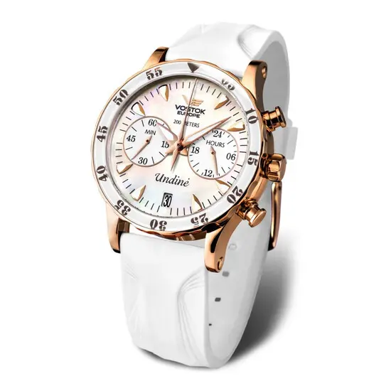 Dámské hodinky Vostok Europe Undine VK64-515B528, Verze: bílá3 , 3 image