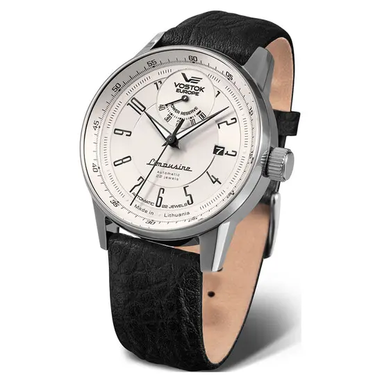 Pánské hodinky Vostok Europe Gaz-14 Limousine YN85-560A684, Verze: černá 