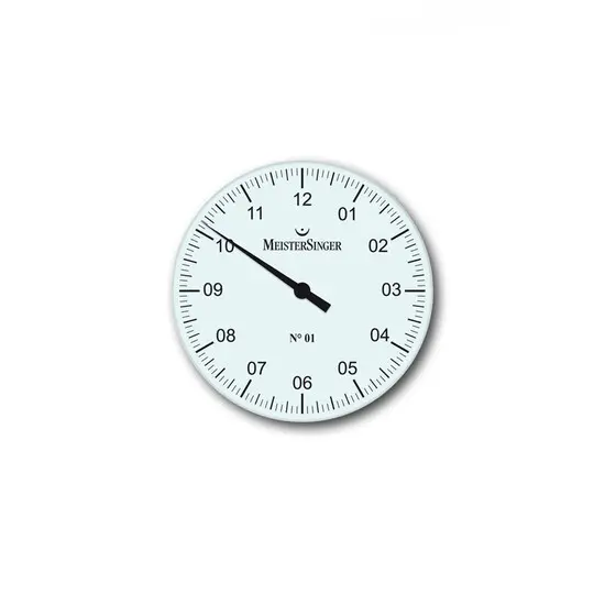 Hodiny MeisterSinger WU18 18 cm, Verze: bílá 