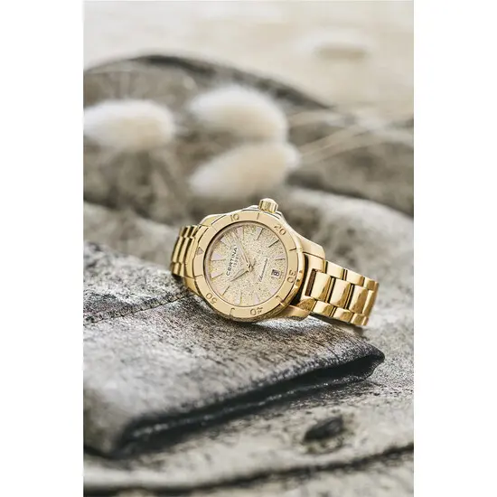 Dámské hodinky Certina DS Action Lady C032.951.33.361.00, Verze: žluté zlato2 , 6 image