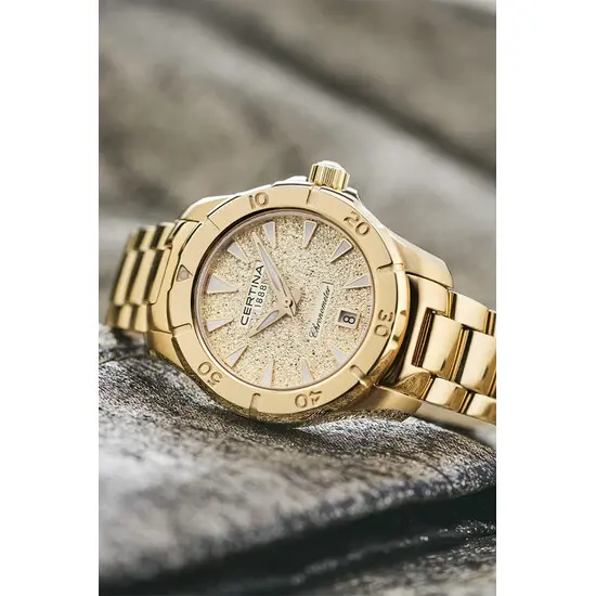 Dámské hodinky Certina DS Action Lady C032.951.33.361.00, Verze: žluté zlato2 , 7 image