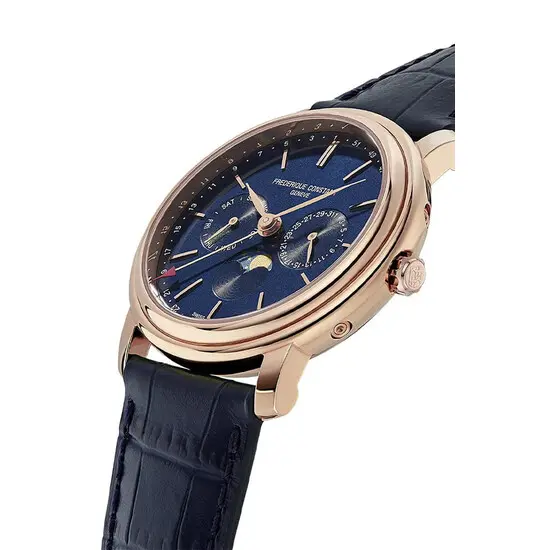 Pánské hodinky Frederique Constant Classics Index Bussines Timer FC-270N4P4, Verze: růžové zlato , 3 image