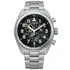 Wojskowy militarny zegarek Citizen z mechanizmem Eco-Drive i chronografem