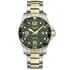 Zegarek nurkowy Longines HydroConquest Automatic L3.782.3.06.7 z zieloną tarczą