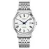 Zegarek Longines Record L2.821.4.11.6 na stalowej bransolecie