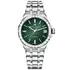 Zegarek męski Maurice Lacroix Aikon Automatic AI6008-SS002-630-1 z zieloną tarczą