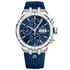 Zegarek męski Maurice Lacroix Aikon Automatic Chronograph AI6038-SS000-430-4 z niebieskim paskiem gumowym