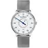 Pánské hodinky MeisterSinger Neo Plus Pointer Date NED401, Verze: stříbrná 