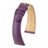 Pasek z aligatora Hirsch London kolor fioletowy 14 mm
