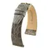 Pasek z krokodyla Hirsch Prestige kolor szary 14 mm