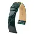 Pasek z krokodyla Hirsch Prestige kolor zielony 17 mm