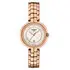 Tissot Flamingo pozłacany zegarek damski biżuteryjny