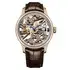 Pozlacené hodinky Aerowatch s odkrytým mechanickým strojkem
