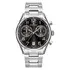 Męski chronograf z czarną tarczą Delbana Fiorentino Chronograph