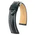 Pasek do zegarka Hirsch Capitano kolor czarny 21 mm