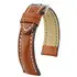 Řemínek Hirsch Heavy Calf zlatohnědý 22 mm L - 120/80, Verze: hnědá2, Šířka řemínku: 22 mm, Šířka u spony: 20 mm 