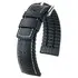 Pasek do zegarka Hirsch Tiger czarny 18 mm