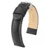 Czarny pasek do zegarka Hirsch Trooper 24 mm