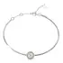 Náramek Guess 4G Crush JUBB04163JWRHS, Verze: stříbrná 