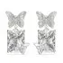 Náušnice Guess Chrysalis JUBE04089JWRHT/U, Verze: stříbrná 