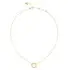 Náhrdelník Guess Circle Lights JUBN03168JWYGT/U, Verze: žluté zlato 