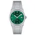 Tissot PRX T137.210.11.081.00 zegarek z zieloną tarczą
