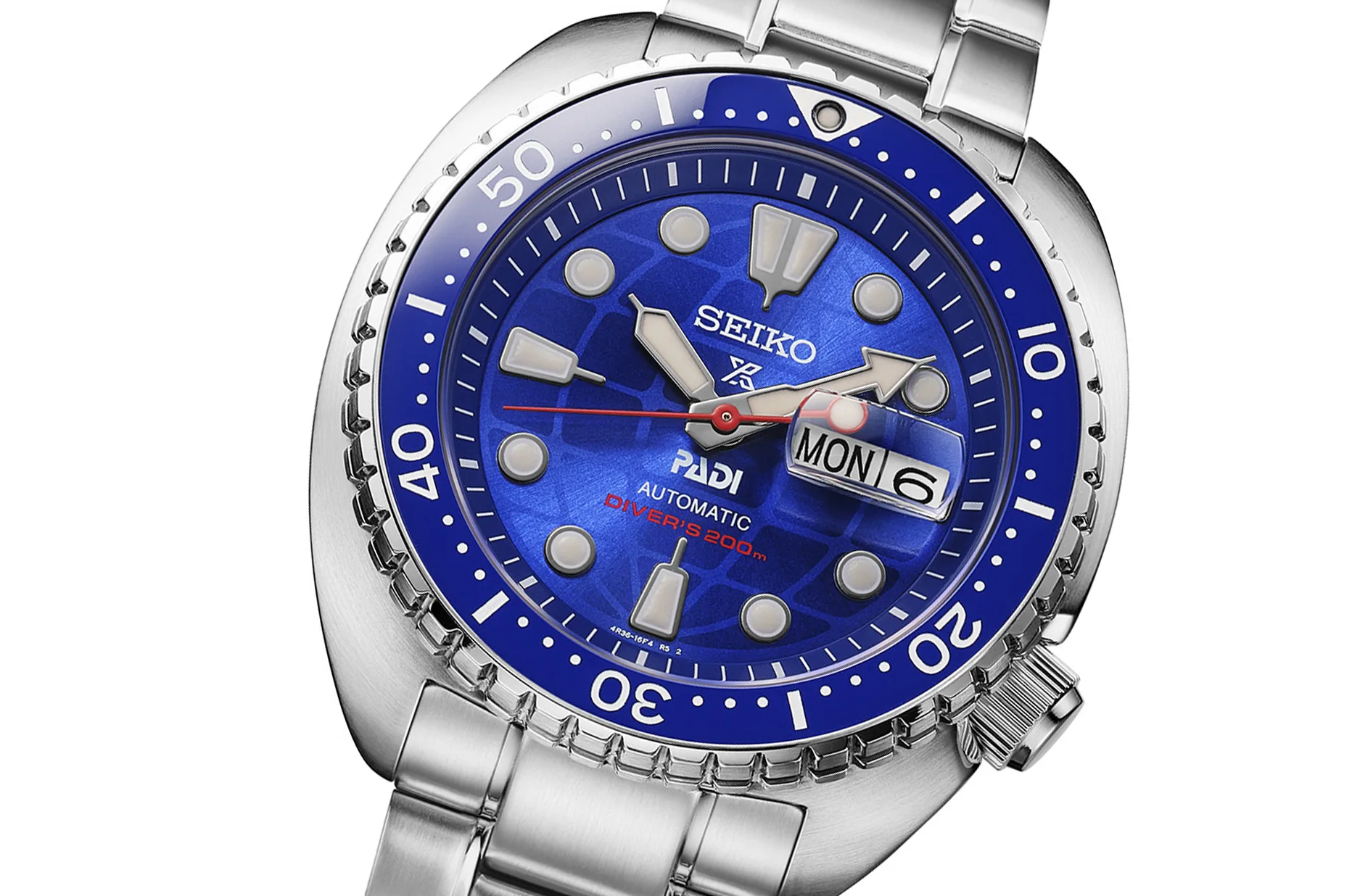 Pánské hodinky Seiko Prospex PADI s pouzdrem "Turtle" (želva)