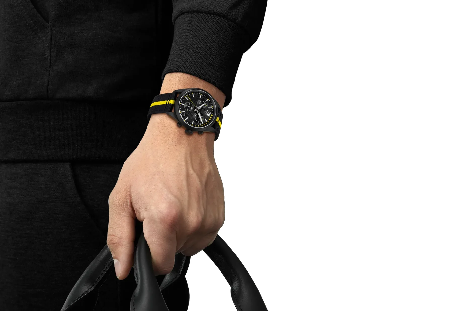 Hodinky Tissot PR 100 Tour de France 2026 Special Edition se žluto-černými detaily