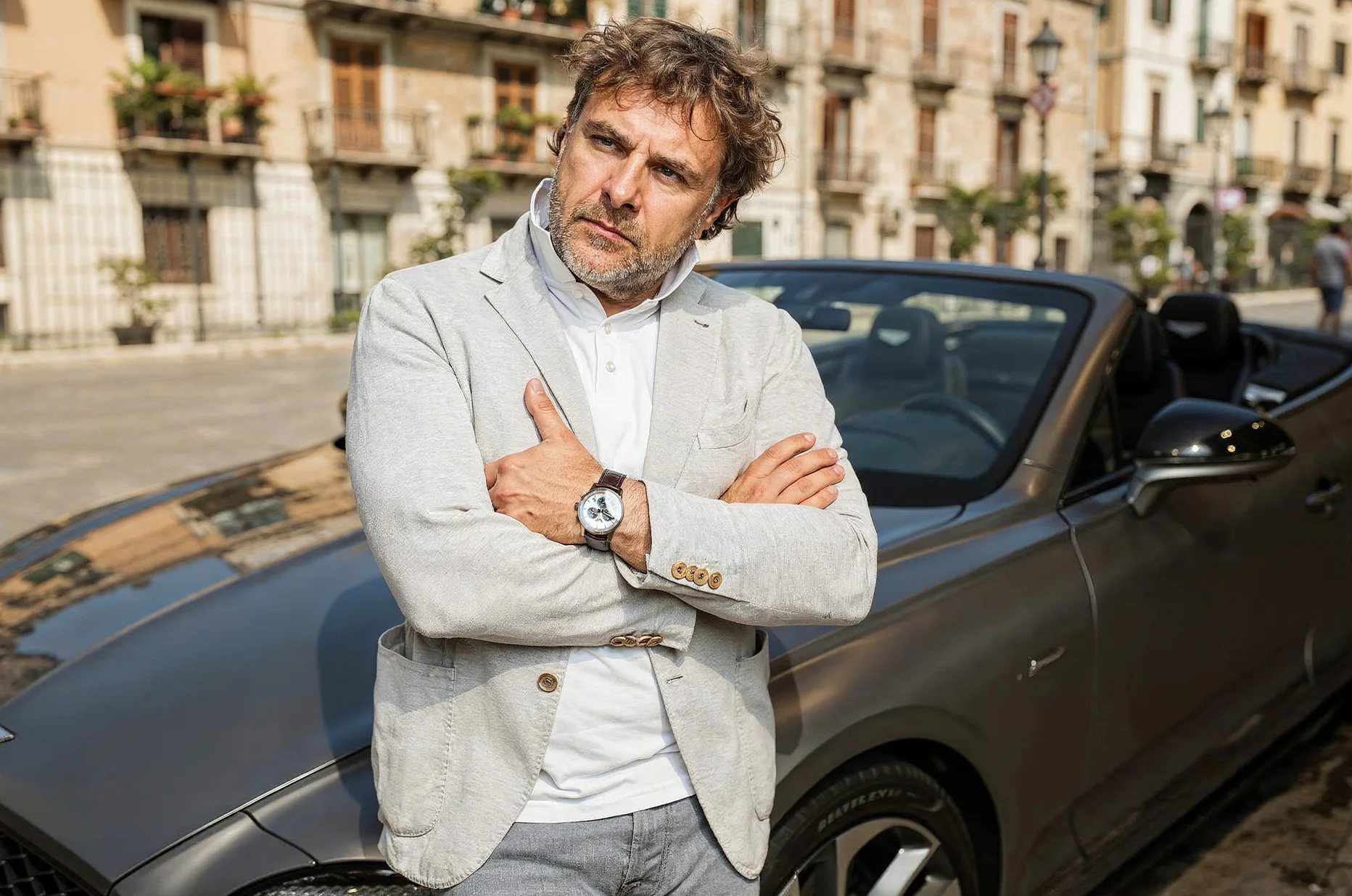 Elegantní sportovní pánské hodinky Vostok Europe Limousine 2.0 Chronograph na zápěstí muže