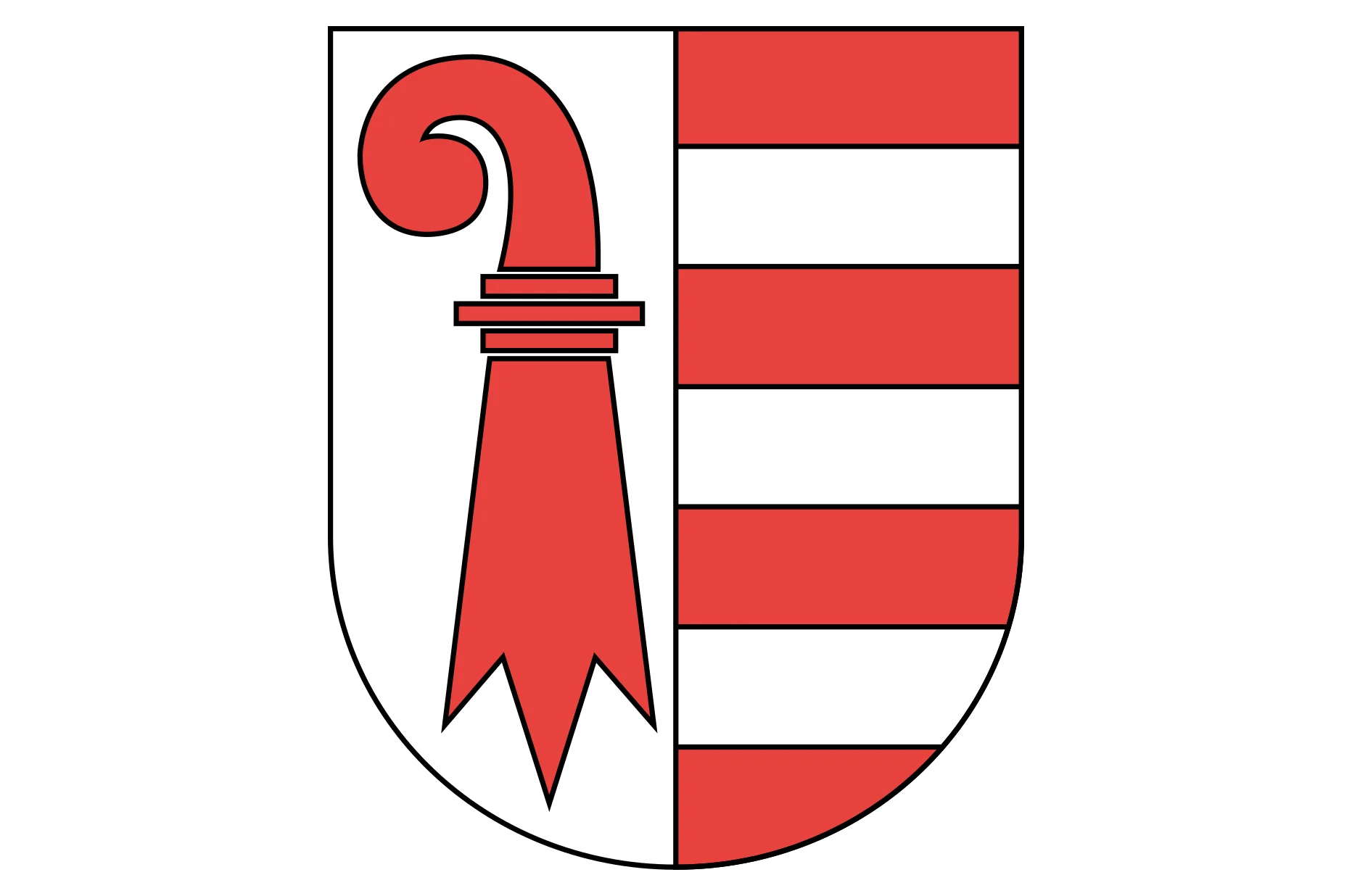 Znak kantonu Jura, regionu spojeného s historií Maurice Lacroix 1975 Legacy