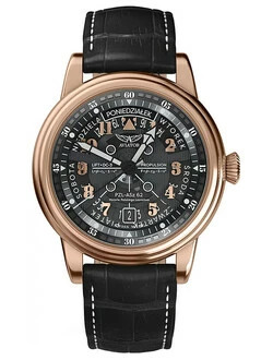 Pánské hodinky Aviator s polským datem