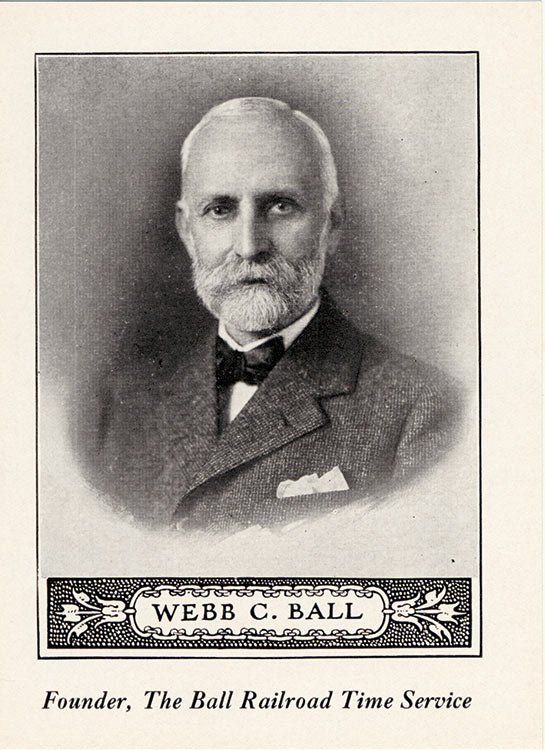 Zakladatel BALL Watch & Co. Webb C. Ball