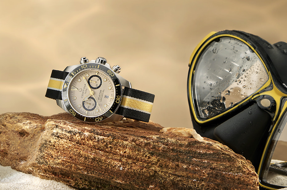 Sportovní hodinky vodotěsné do 300m Certina DS Action Diver Chrono
