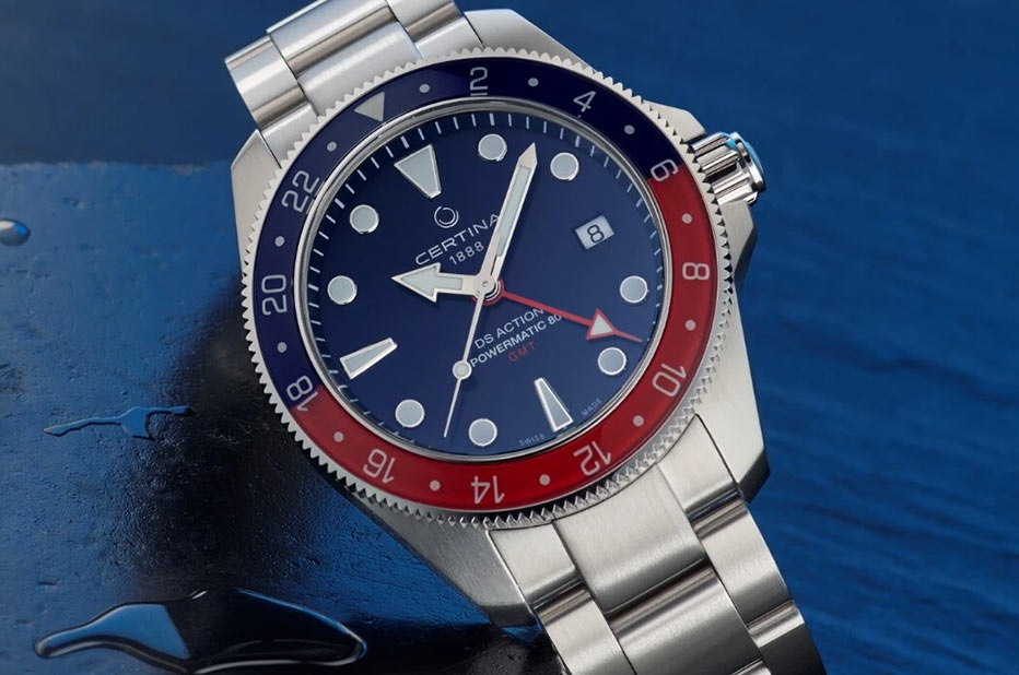 Hodinky s funkcí GMT Certina DS Action