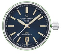 Modré hodinky Certina DS+