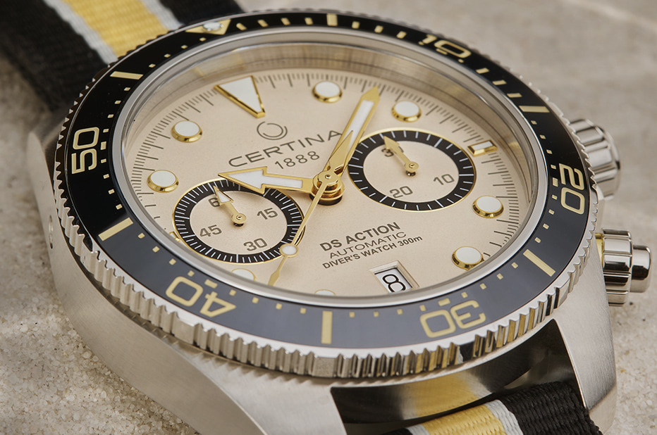 Hodinky s chronografem bicompax Certina