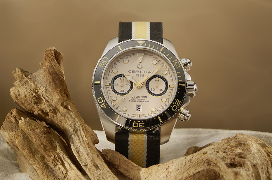 Hodinky s chronografem bicompax Certina