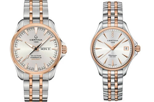 Valentýnské hodinky Certina DS Action