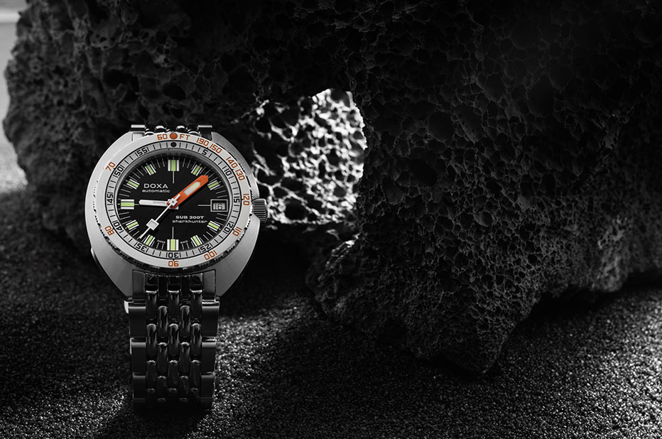 Profesionální potápěčské hodinky DOXA SUB 200T Sharkhunter