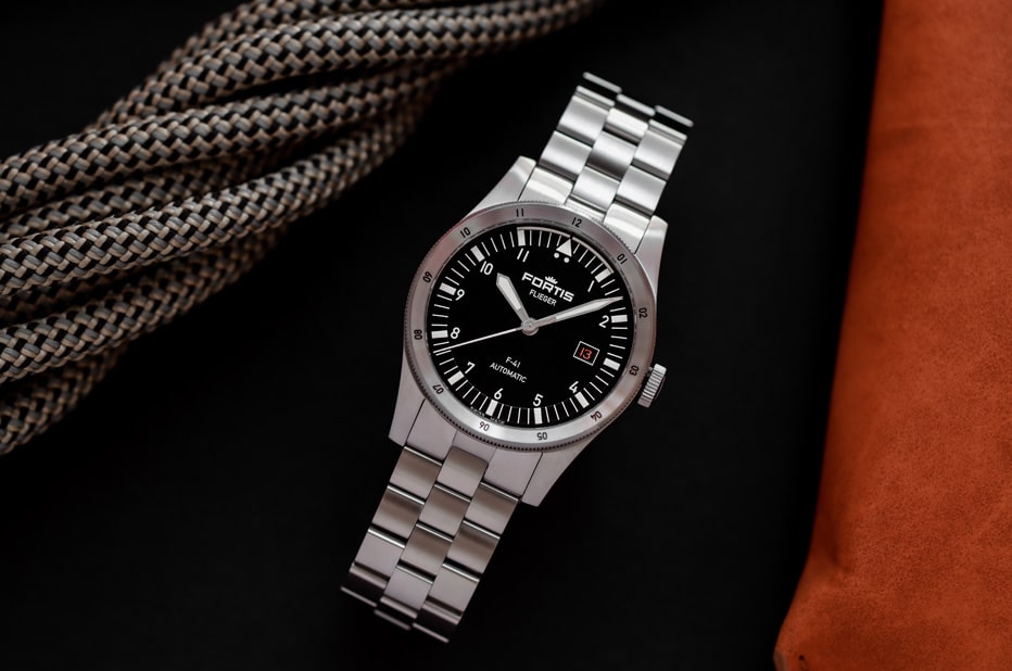 Pilotní hodinky Fortis s funkcí GMT
