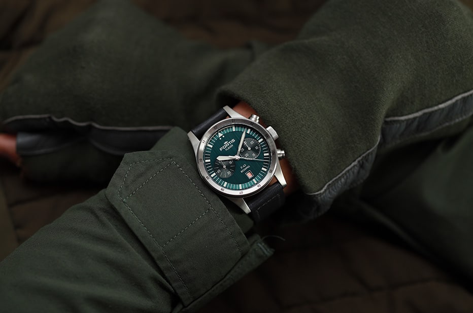 Hodinky Fortis Aviator na řemínku