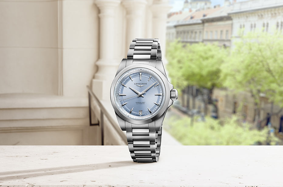 Hodinky Longines Conquest s modrým číselníkem
