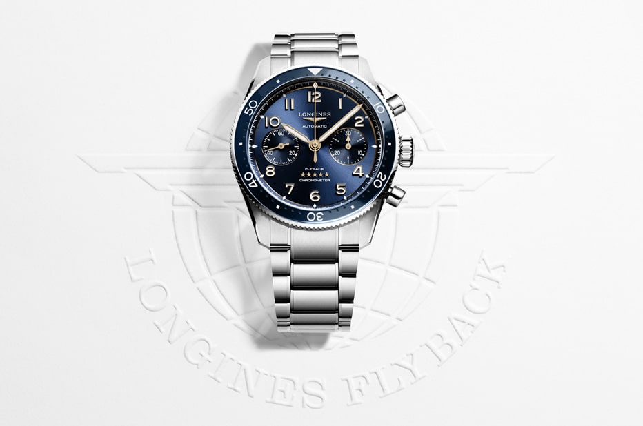 Pilotní hodinky Longines Spirit s funkcí flyback
