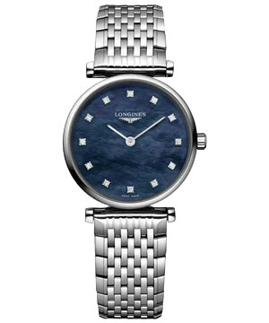 Elegantní hodinky s diamanty Longines
