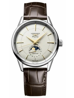 Klasické pánské měsíční hodinky Longines Flagship