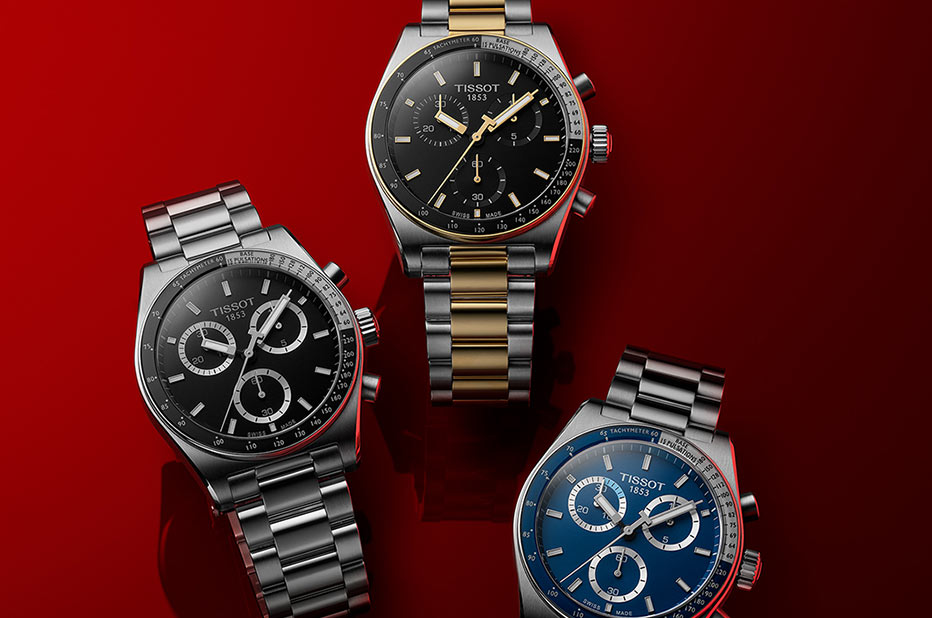 Hodinky s chronografem Tissot PR516