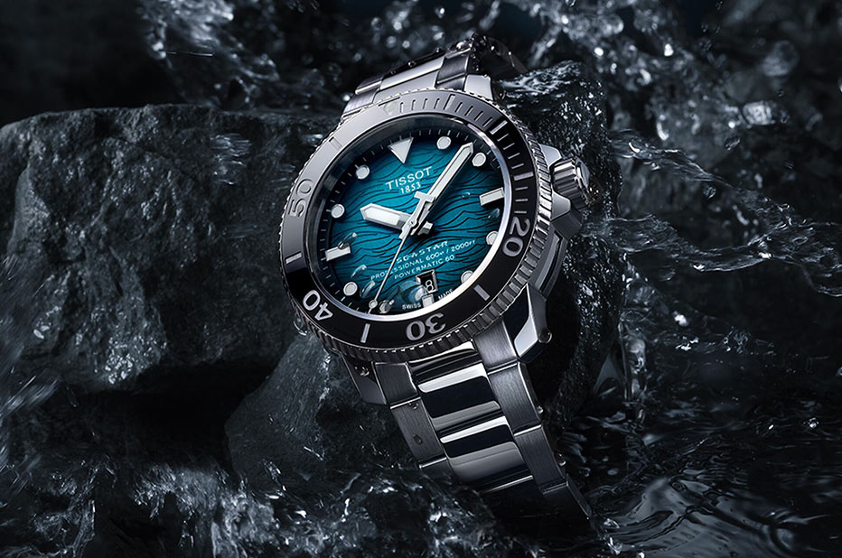 Elegantní potápěčské hodinky Tissot Seastar