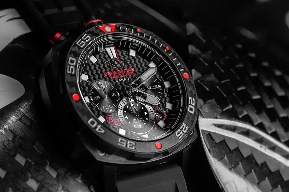 Limitované rallye hodinky Vostok Europe Benediktas Vanagas Dakar