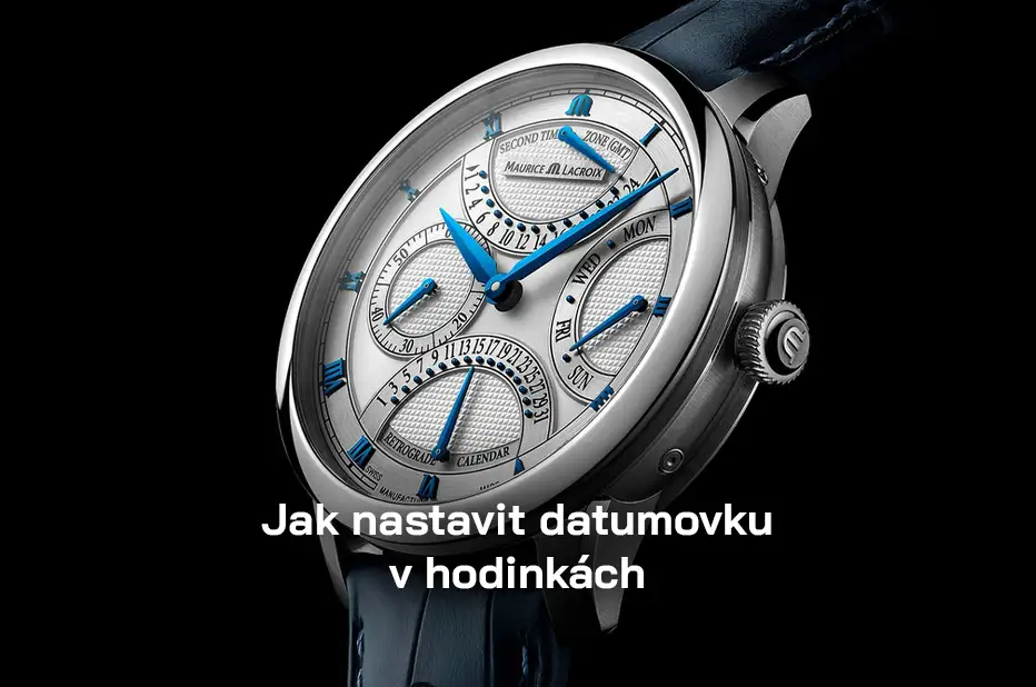 Jak nastavit datum v hodinkách?